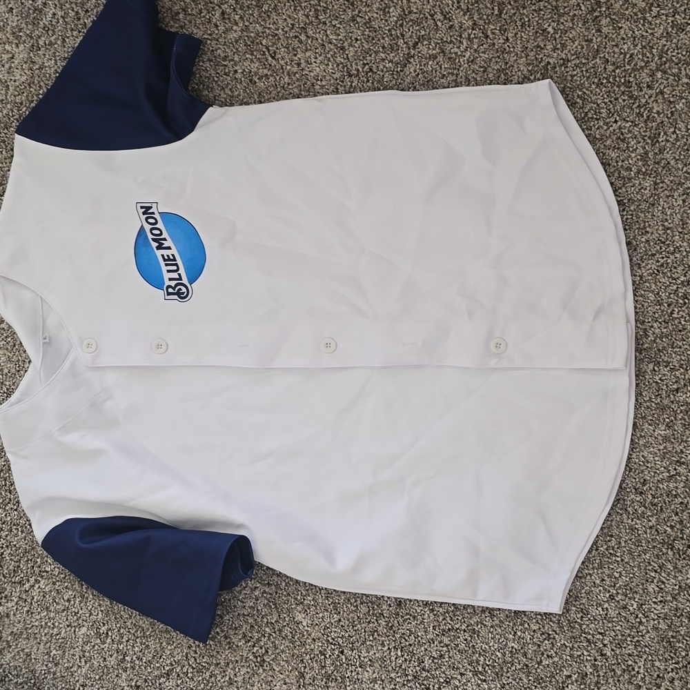 Blue Moon Baseball Jersey NWOT